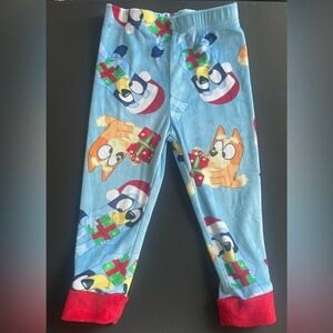 Blue Cartoon Character Pajama Pants